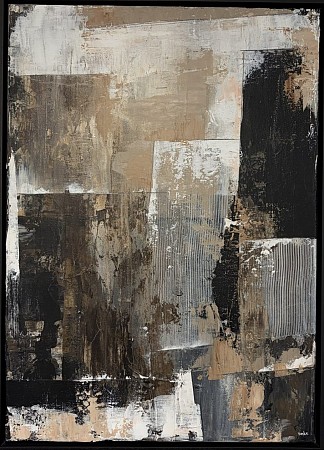 Abstract design painted by Imke de Vries