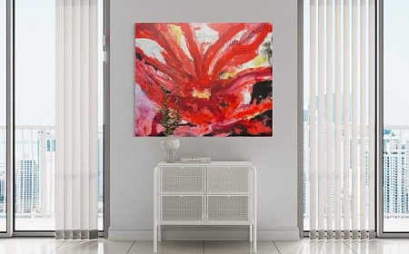 Wat Stroomt painted by RietjeArt