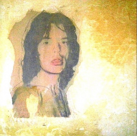 MickJagger painted by Rosita de Vree