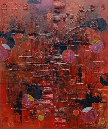 Colourfull 2 painted by Judy Bakker