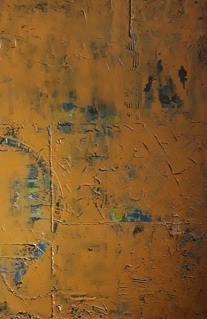 Yellow painted by Judy Bakker