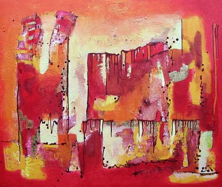 City Walls painted by Jolanda van  Hattum