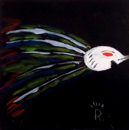 Vreemde vogel painted by Rene Klerks