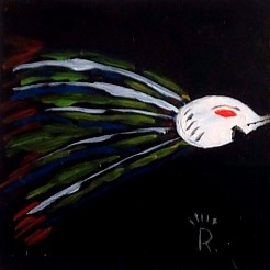 Vreemde vogel painted by 