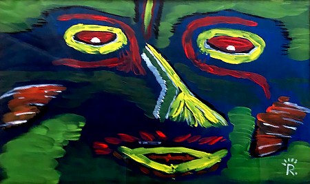 Monster painted by Rene Klerks
