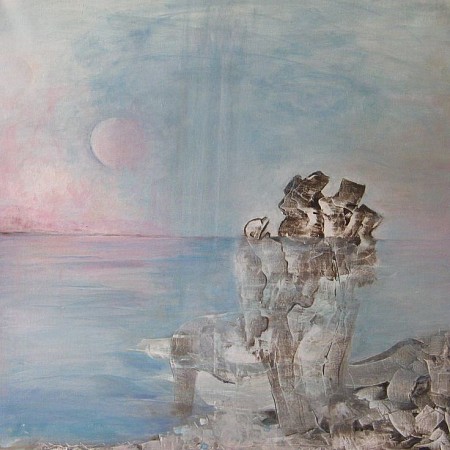 Water meditation painted by Gerda Kwakkel