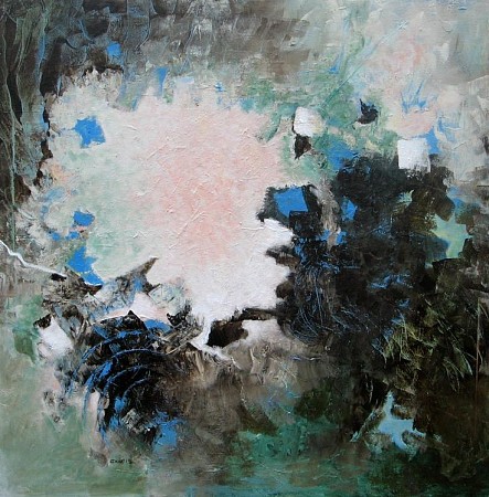 Flowering painted by Gerda Kwakkel