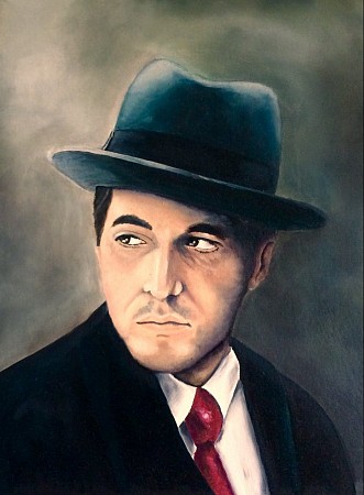 The godfather part ll painted by John Noordzij