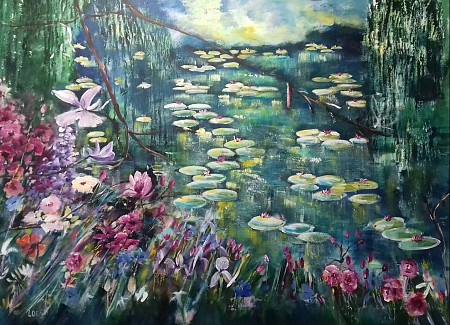 Giverny (6) painted by Loes Loe-sei Beks
