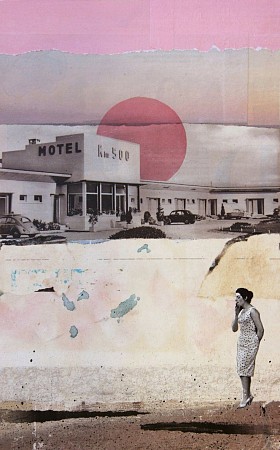 Motel 500 painted by Db Waterman