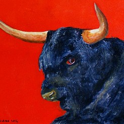 Stier painted by 