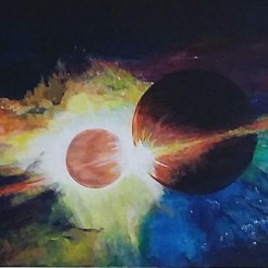 Universum painted by 