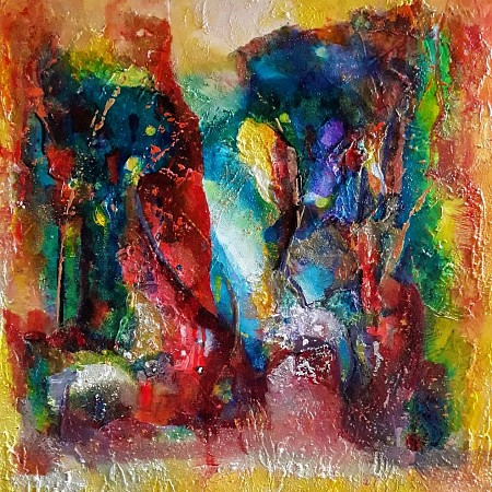 Geen titel painted by Yvonne Huiskamp