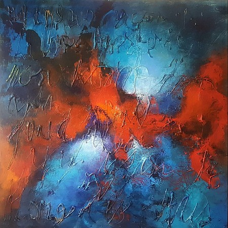 Abstract painted by Ria Kooistra Paintings