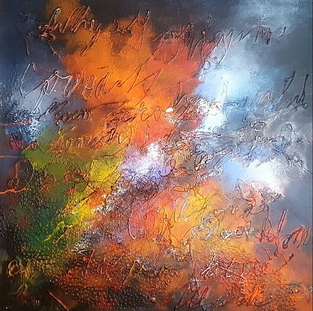 Abstract painted by Ria Kooistra Paintings