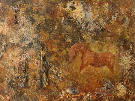 Paardje painted by Atelier De Pinksterbloem