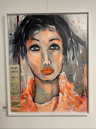 Amour2 painted by Imke de Vries