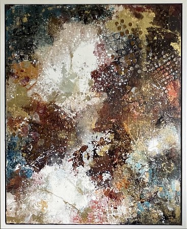 Heelal 1 painted by Imke de Vries