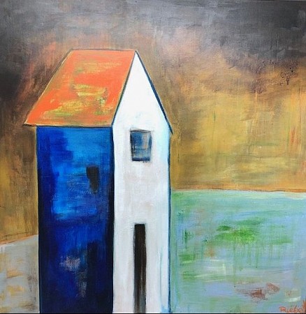 House for Sale painted by RietjeArt