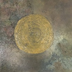 Abstract rond painted by 