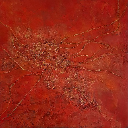 Simply Red painted by Ali Kleinhuis